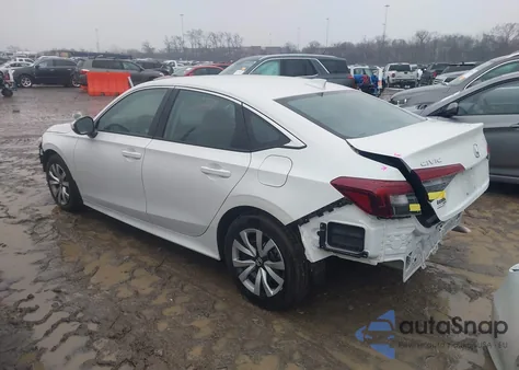 2025 Honda Civic Lx z USA, uszkodzony, nr VIN 2HGFE2F24SH551936